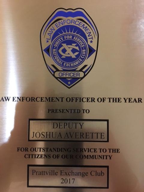 Officer of the Year award