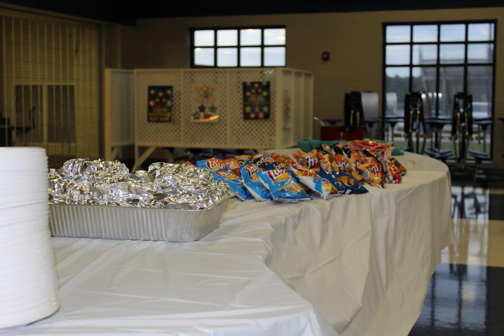 Food at the Marbury Town Hall Meeting