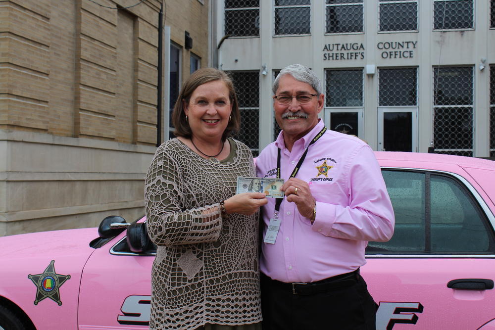 Circuit Clerk Deb Hill and Sheriff Sedinger