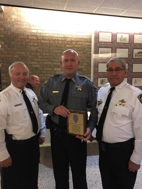 Chief Deputy David Hill, Animal Control/Deputy Josh Averette and Sheriff Joe Sedinger