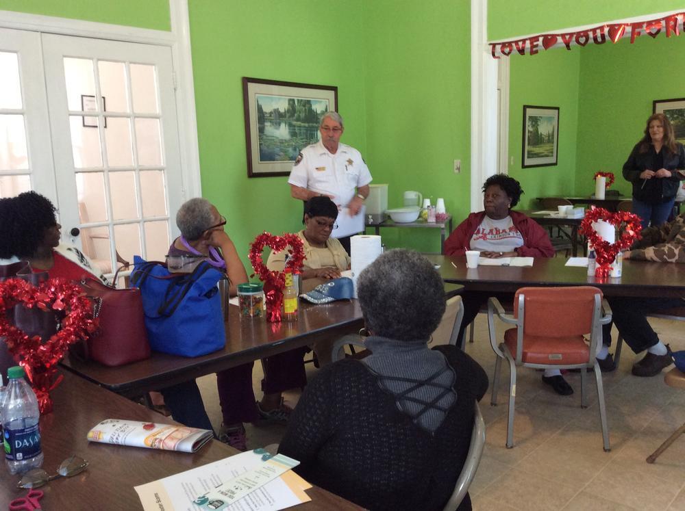 Talk at Autaugaville Senior Center