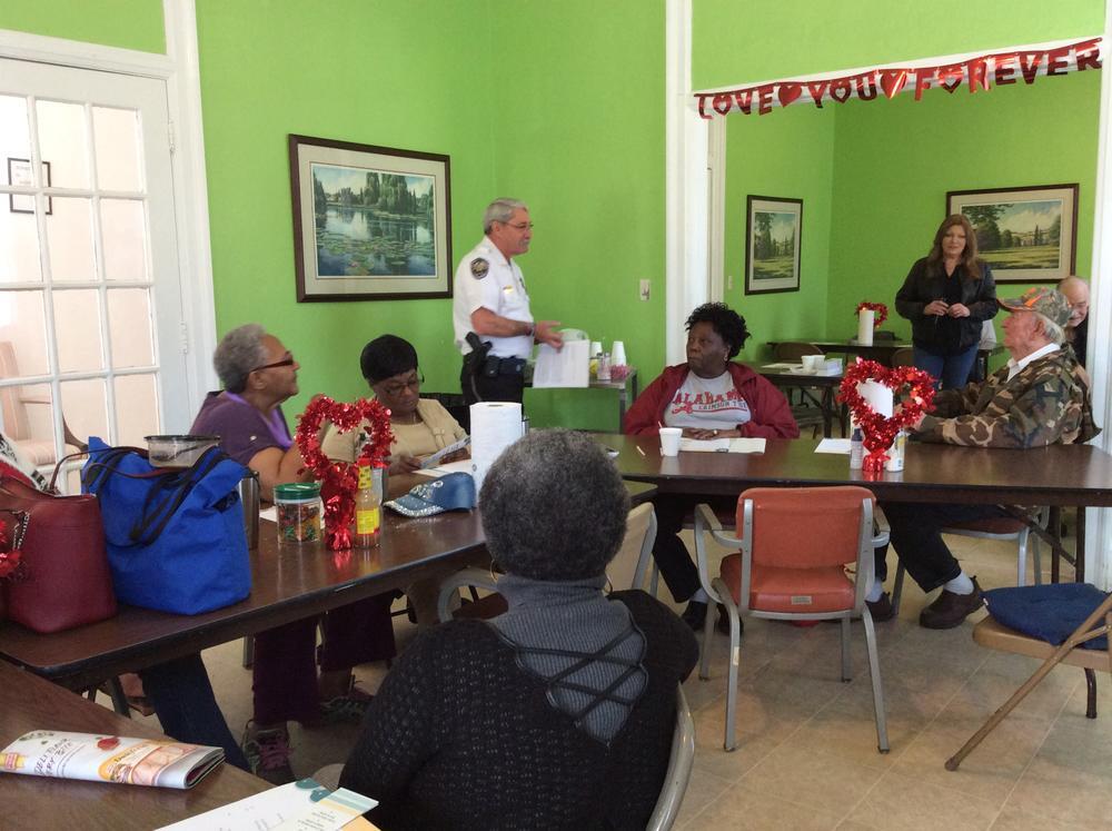 Talk at Autaugaville Senior Center