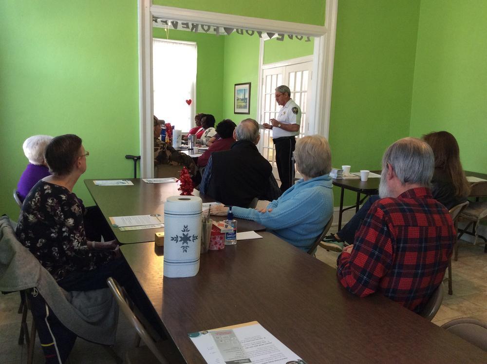 Talk at Autaugaville Senior Center