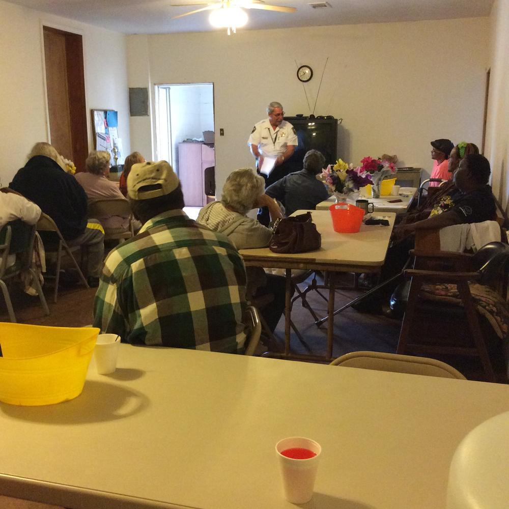 Talk at Mt. Sinai Senior Center