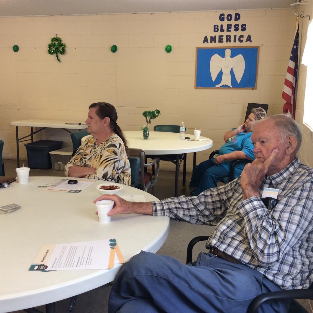 Talk at Marbury Senior Center