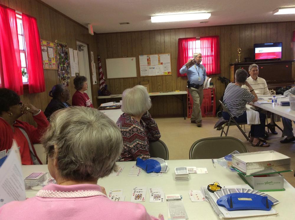 Talk at Billingsley Senior Center