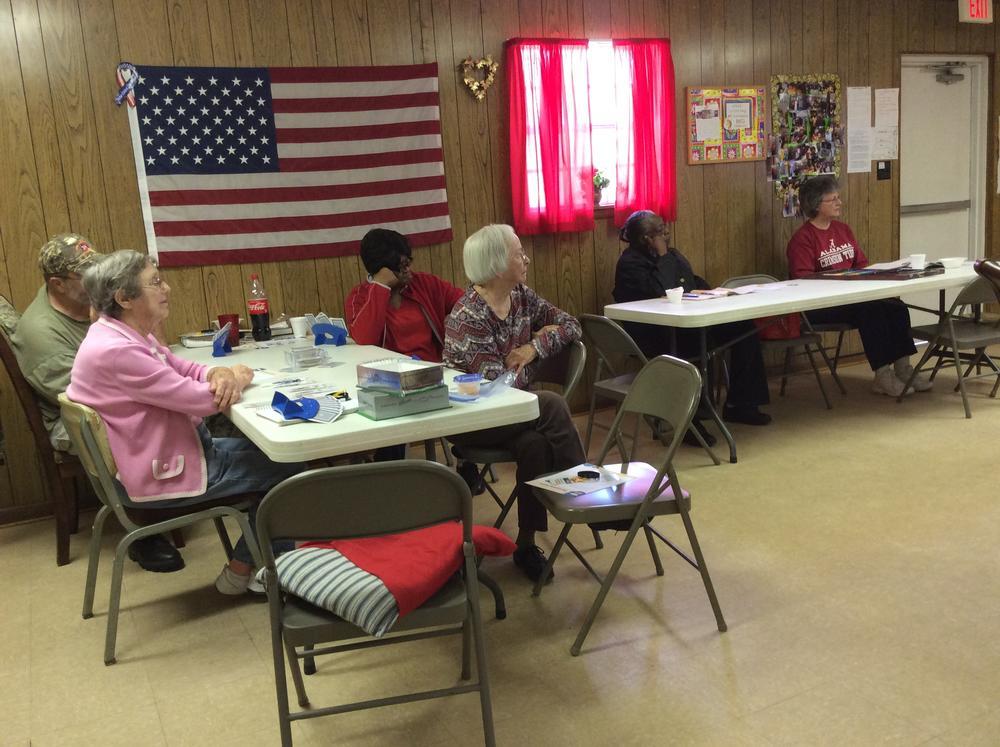 Talk at Billingsley Senior Center